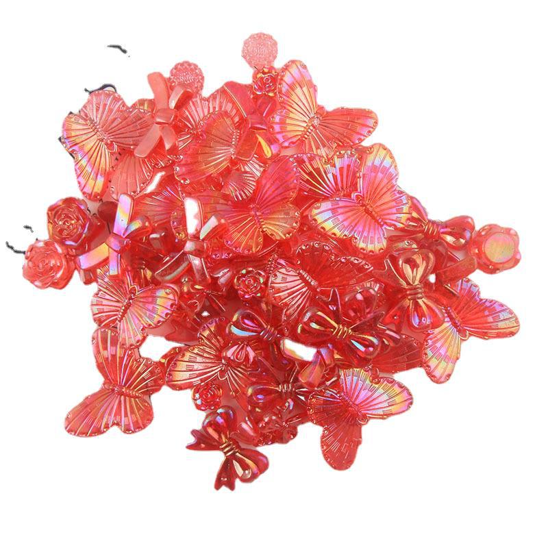 Wholesale 50pcs/pack Colorful Mixed Baroque Resin Cream Phone Case